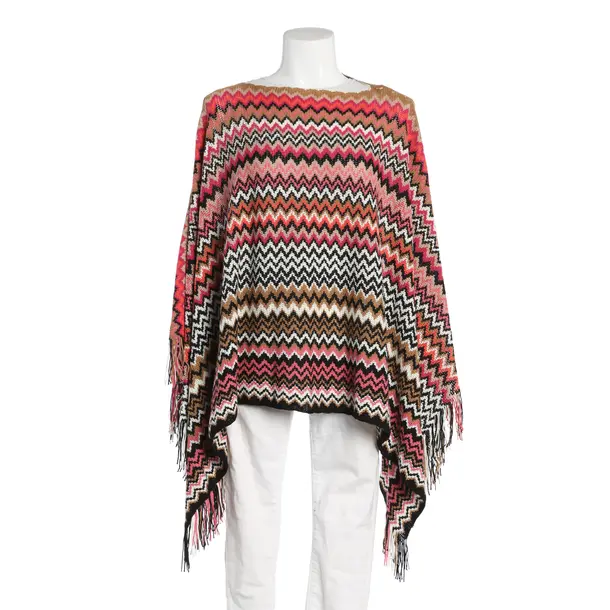 Poncho, in Multicolored, Wool, Missoni