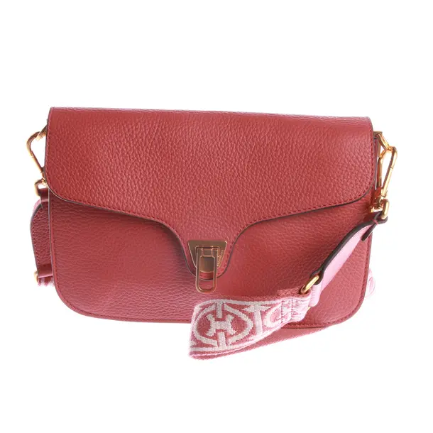 Schultertasche, in Rosa, Leder, Coccinelle
