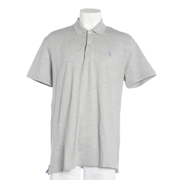 Poloshirt, in Hellgrau, Baumwolle, Polo Ralph Lauren