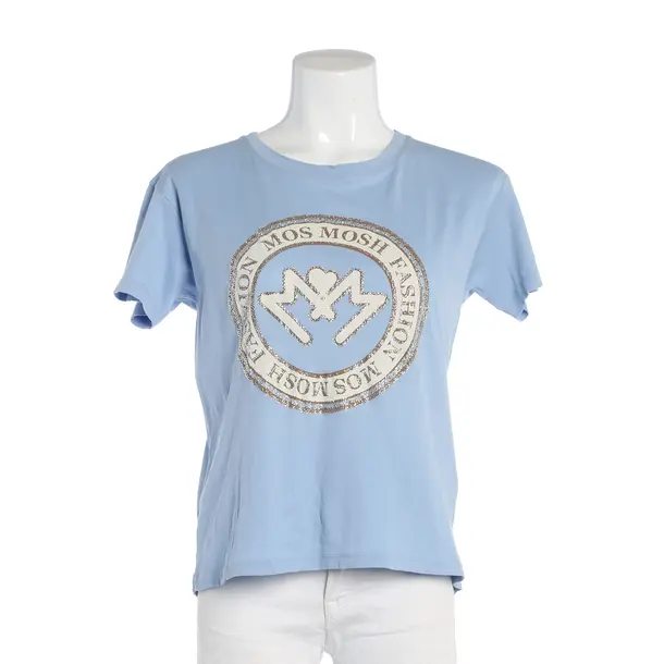 Shirt, in Blau, Baumwolle, Mos Mosh