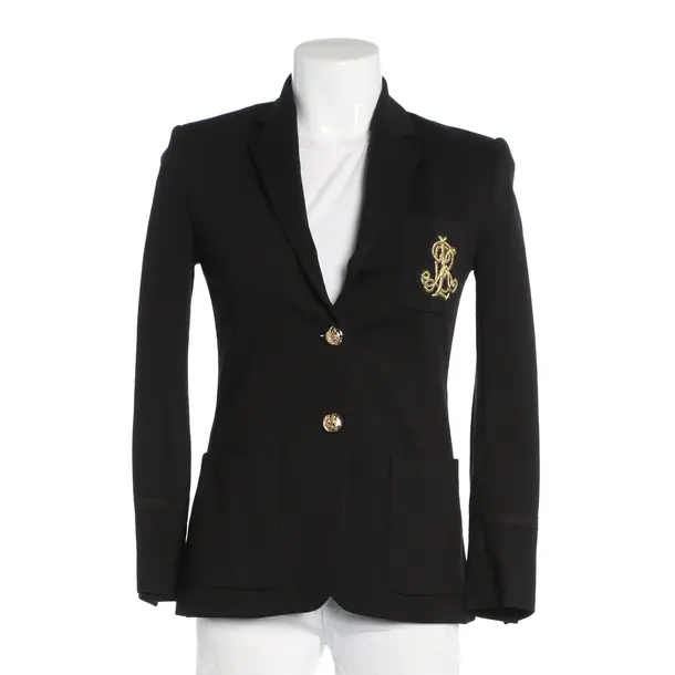 Blazer, in Black, Viscose, Lauren Ralph Lauren