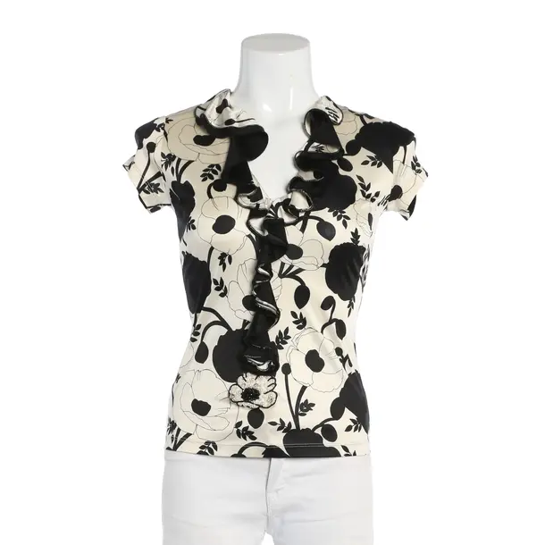 Blouse, in Cream, Polyester, Blumarine