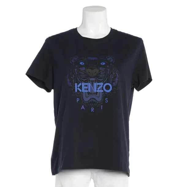 Shirt, in Navy, Cotton, Kenzo