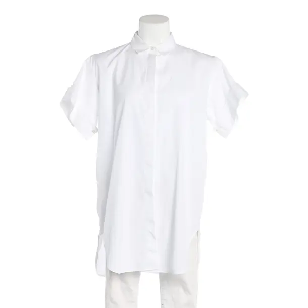 Bluse, in Weiß, Baumwolle, Loro Piana