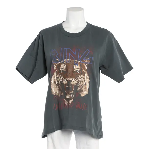 Shirt, in Grau, Baumwolle, Anine Bing