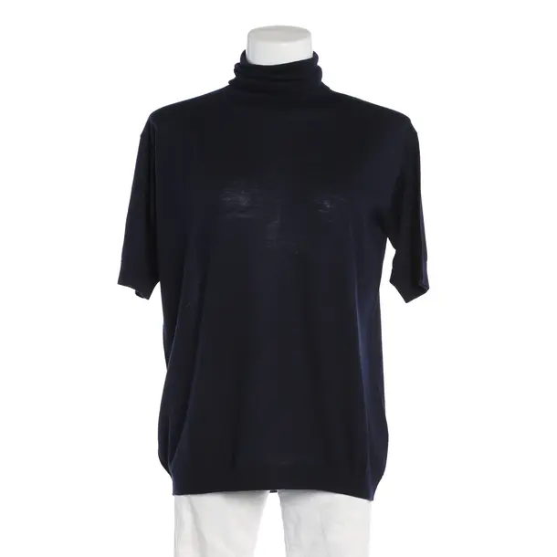 Shirt, in Navy, Baumwolle, Prada