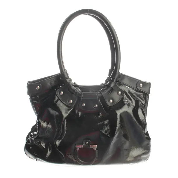 Handtasche, in Schwarz, Leder, Salvatore Ferragamo