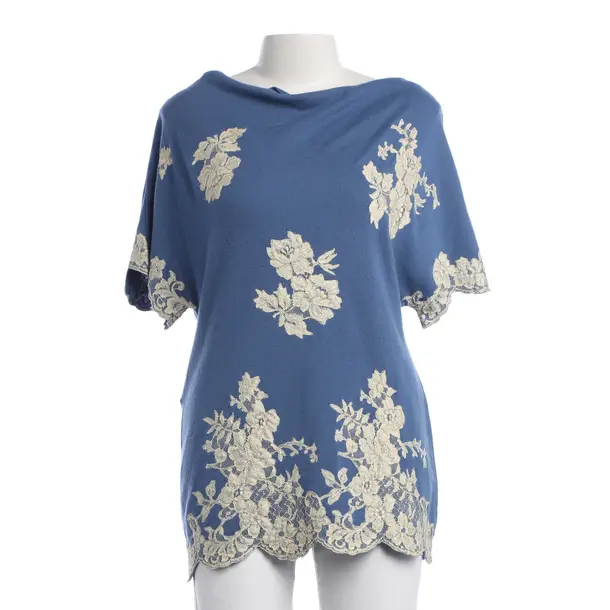 Shirt, in Blue, Wool, Valentino