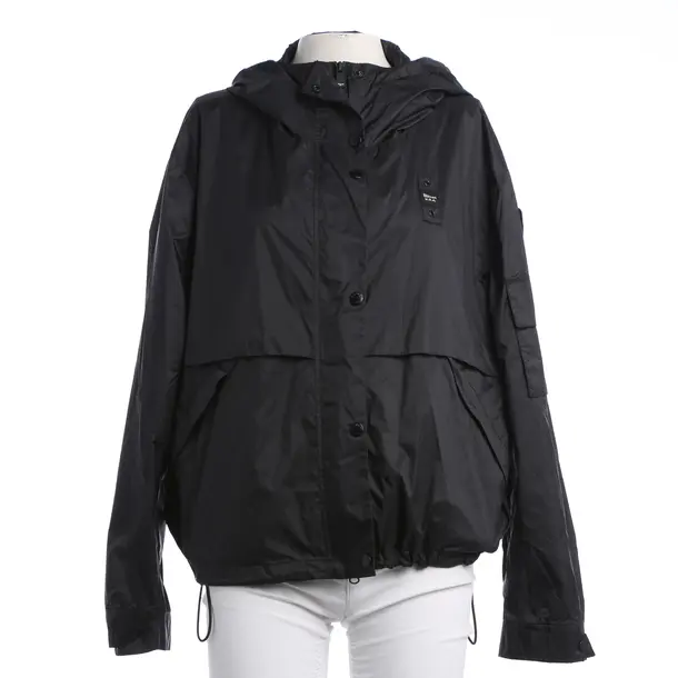 Sommerjacke, in Schwarz, Polyamid, Blauer USA