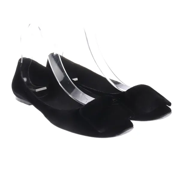 Ballerinas, in Schwarz, Roger Vivier