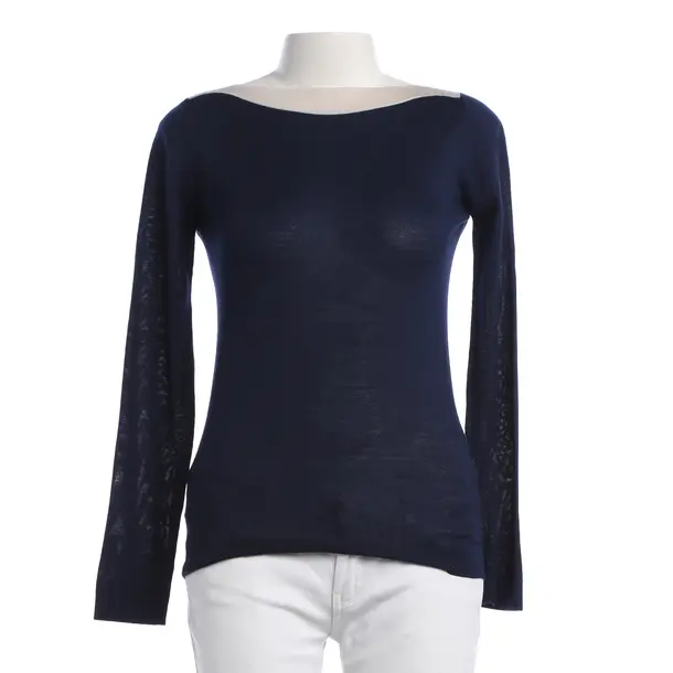 Jumper, in Navy, Cotton, Prada