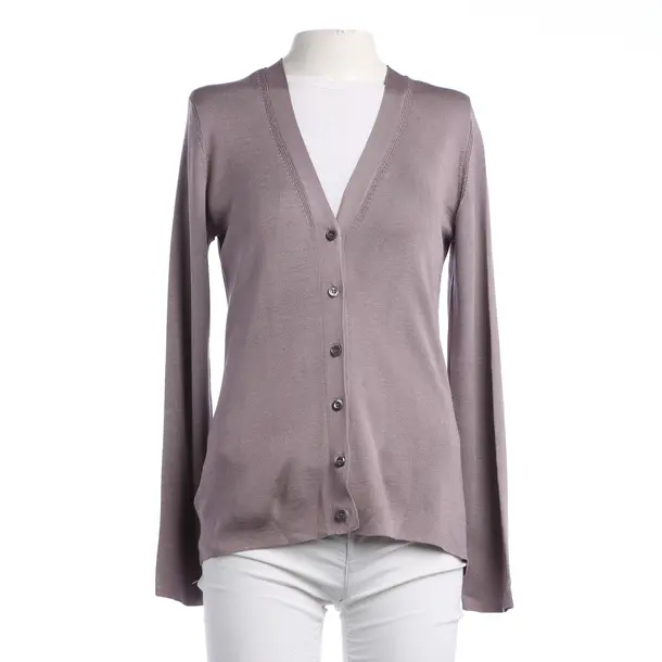 Cardigan, in Purple, Cotton, Prada