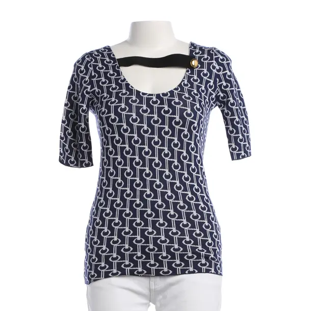 Shirt, in Navy, Wool, Prada