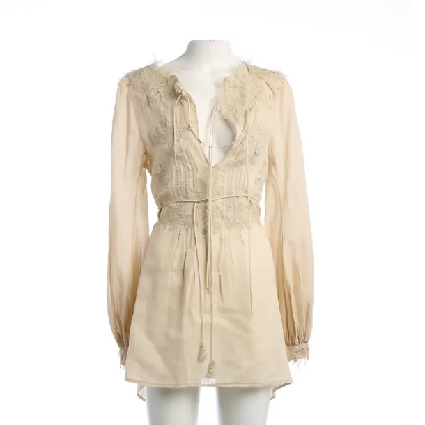 Dress, in Beige, Ramia, Ermanno Scervino