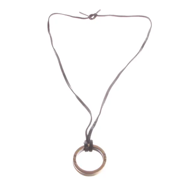 Necklace, in Black, Leather, MCM
