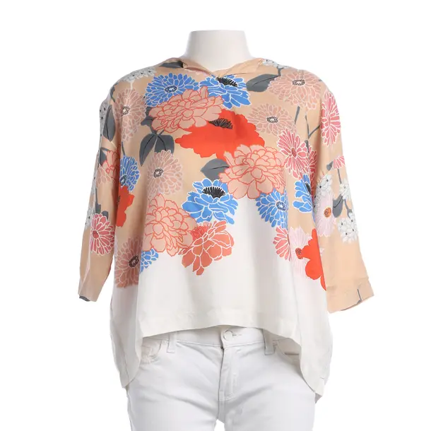 Blouse, in Multicolored, Silk, Herzensangelegenheit