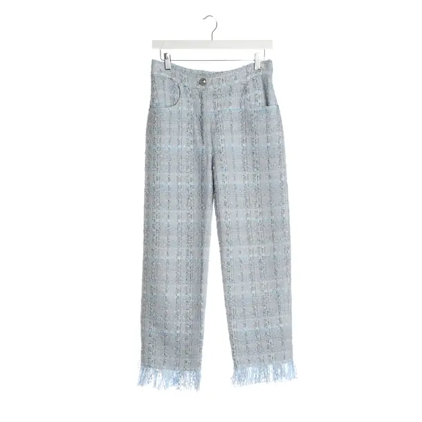 Pantaloni, in Azzurro, Cotone, Balmain