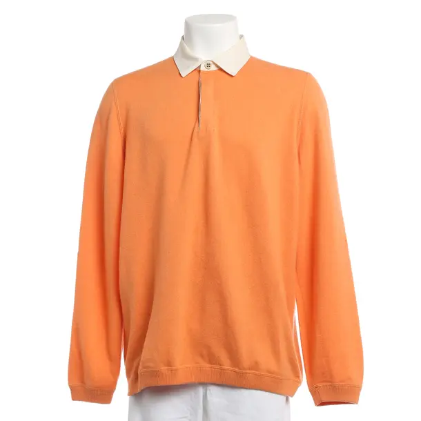 Pullover, in Orange, Kaschmir, Brunello Cucinelli