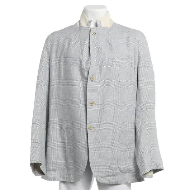 Sakko, in Hellblau, Baumwolle, Loro Piana