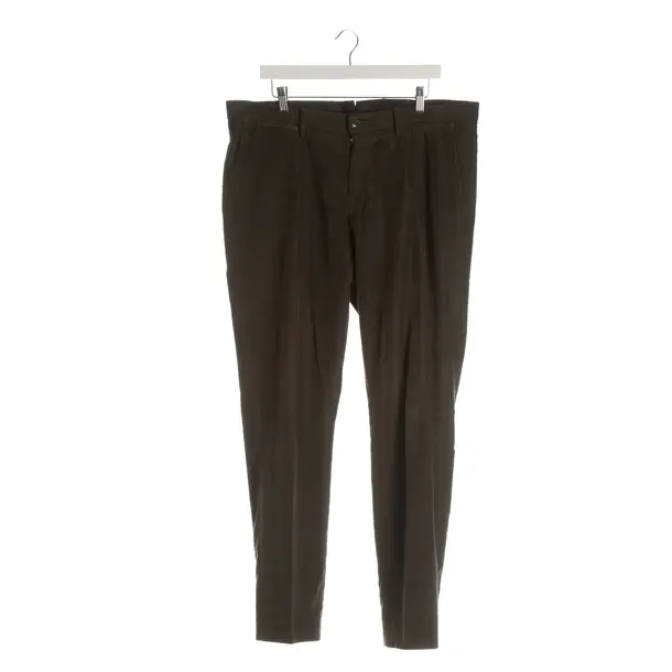 Pants, in Dark Green, Cotton, Zegna