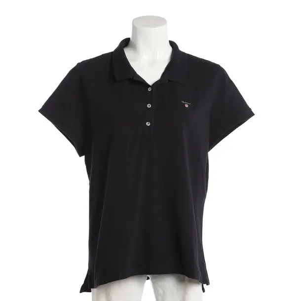 Poloshirt, in Navy, Baumwolle, Gant