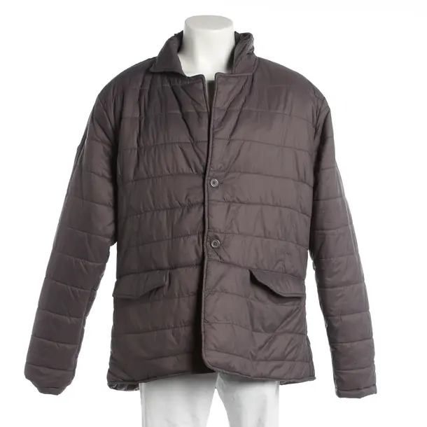 Mid-Season Jacket, in Gray, Polyamide, Versace