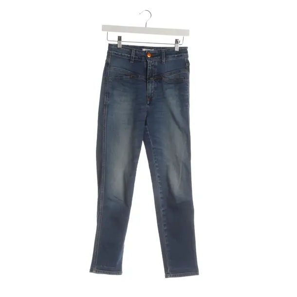 Jeans skinny, in Blu, Cotone, Chiuso