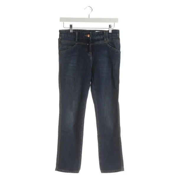 Jeans skinny, in Blu, Cotone, Chiuso