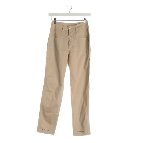 Hose, in Beige, Baumwolle, Closed