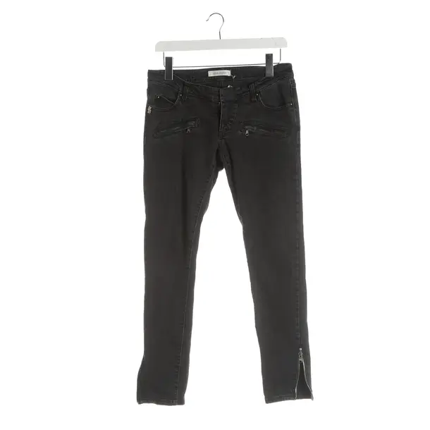 Jeans Skinny, in Dunkelgrau, Baumwolle, Pierre Balmain