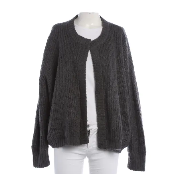 Strickjacke, in Grau, Polyacryl, Delicatelove