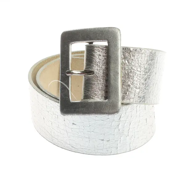 Cinture, in argento, Pelle, Calvin Klein