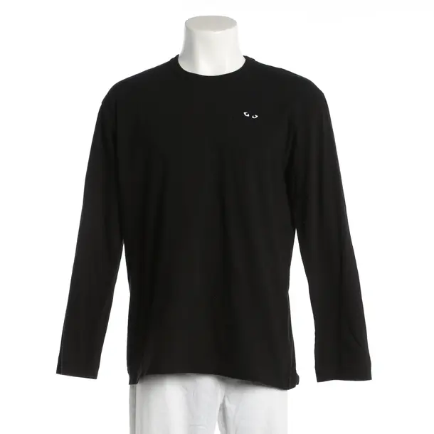 Longsleeve, in Schwarz, Baumwolle, Comme des Garcons