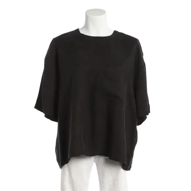 Shirt, in Black, Cupro, Anine Bing