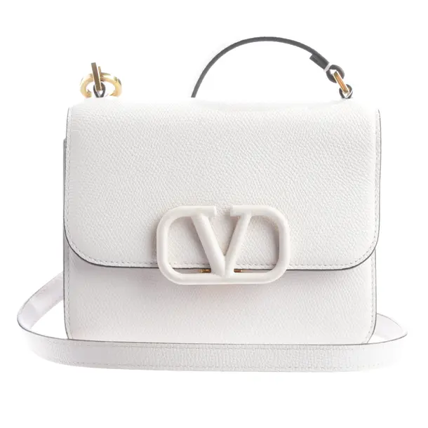 Schultertasche, in Lavendel, Leder, Valentino