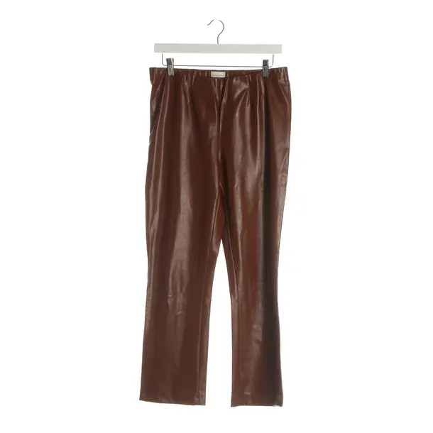 Pantaloni, in Marrone, Poliuretano, Seducente