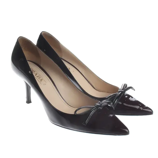 Pumps, in Bordeaux, Prada
