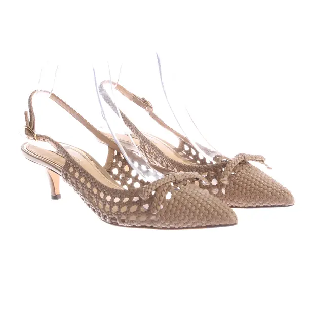 Slingbacks, in Hellbraun, Dolce & Gabbana