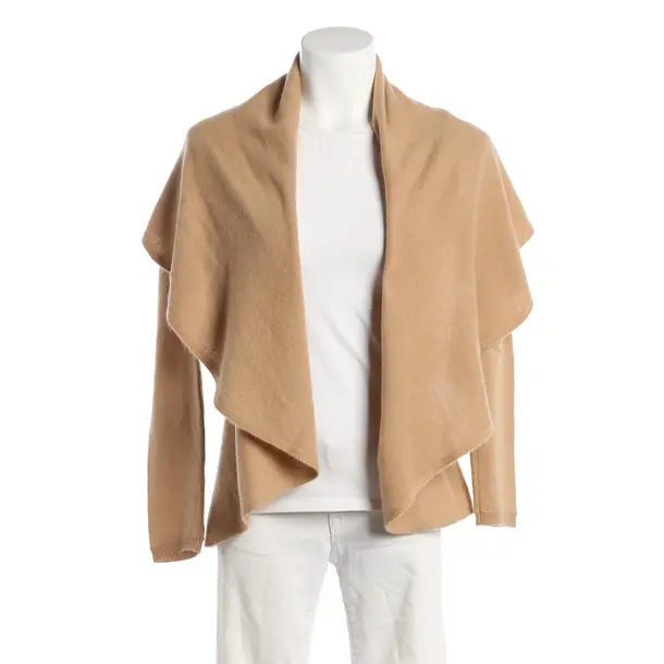 Strickjacke, in Hellbraun, Baumwolle, Repeat