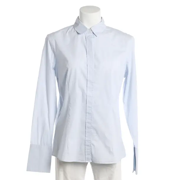 Blouse, in Light Blue, Cotton, Van Laack