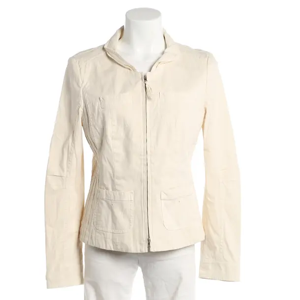 Summer Jacket, in Beige, Cotton, Marc Cain