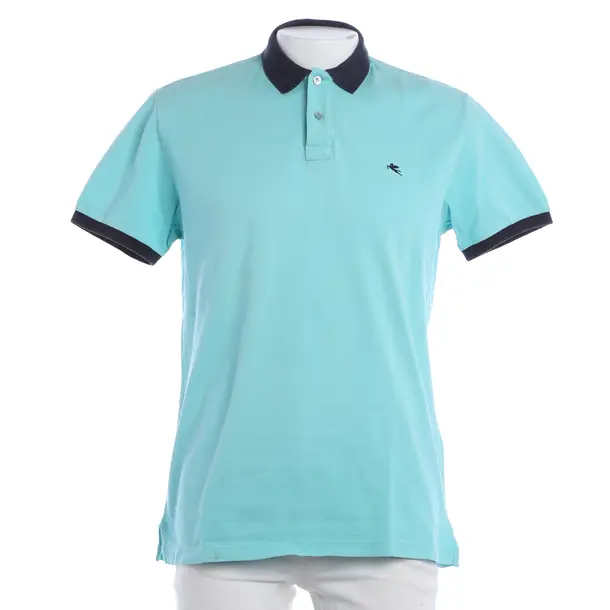 Polo, in Turchese, Cotone, Etro