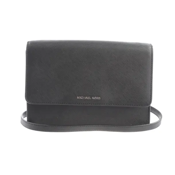 Schultertasche, in Schwarz, Leder, Michael Kors