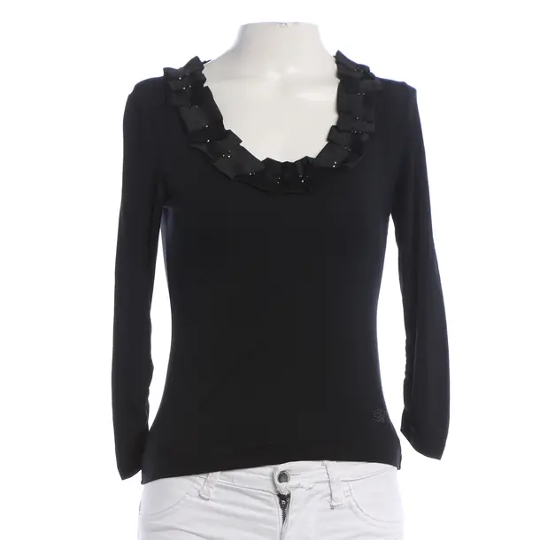 Long Sleeve Shirt, in Black, Cotton, Blumarine
