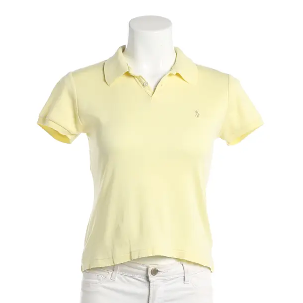Polo Shirt, in Yellow, Cotton, Ralph Lauren Black Label