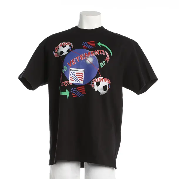 T-Shirt, in Mehrfarbig, Baumwolle, Vetements