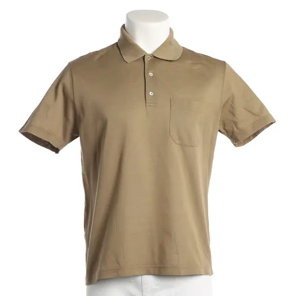 Poloshirt, in Hellbraun, Baumwolle, Zegna