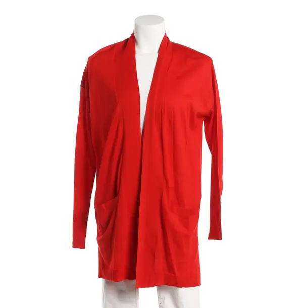 Cardigan, in Red, Wool, Strenesse