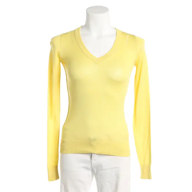 Pullover, in Gelb, Baumwolle, Dolce & Gabbana