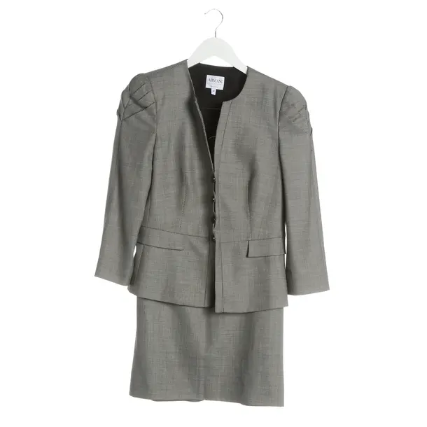 Kostüm, in Schwarz, Wolle, Armani Collezioni